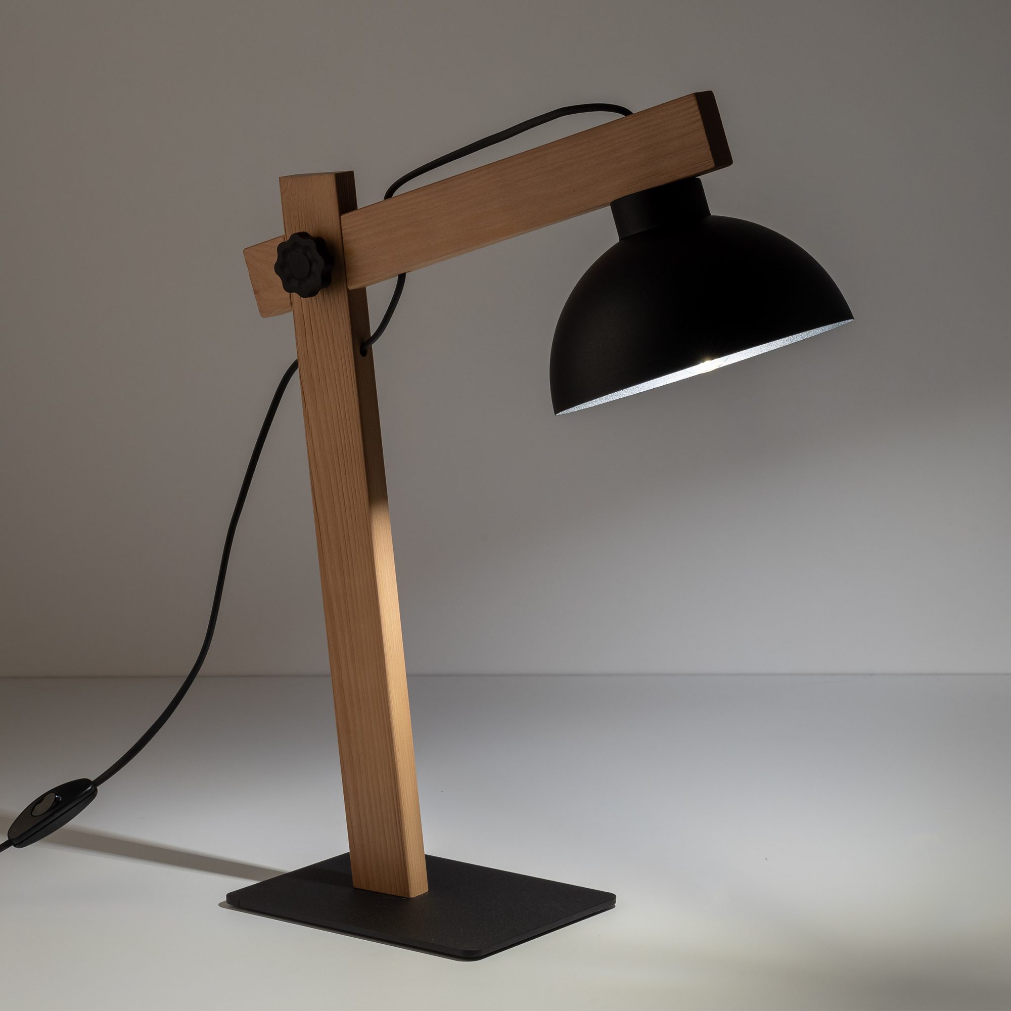 OSLO BLACK LAMPKA NOCNA - obrazek 8