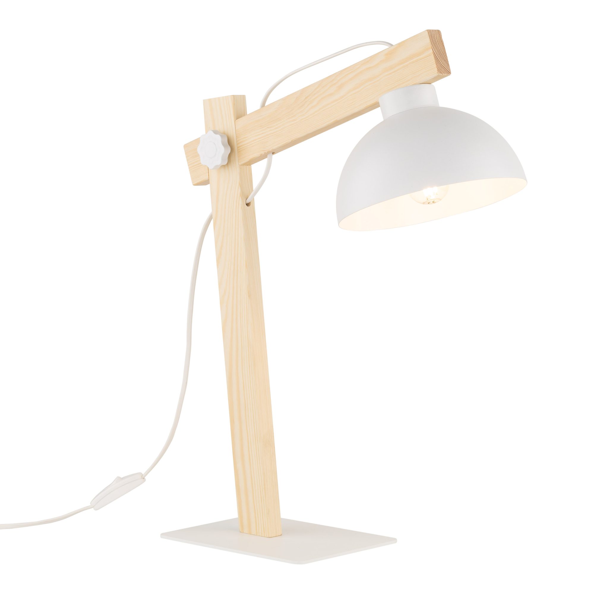 OSLO WHITE LAMPKA NOCNA - obrazek 7