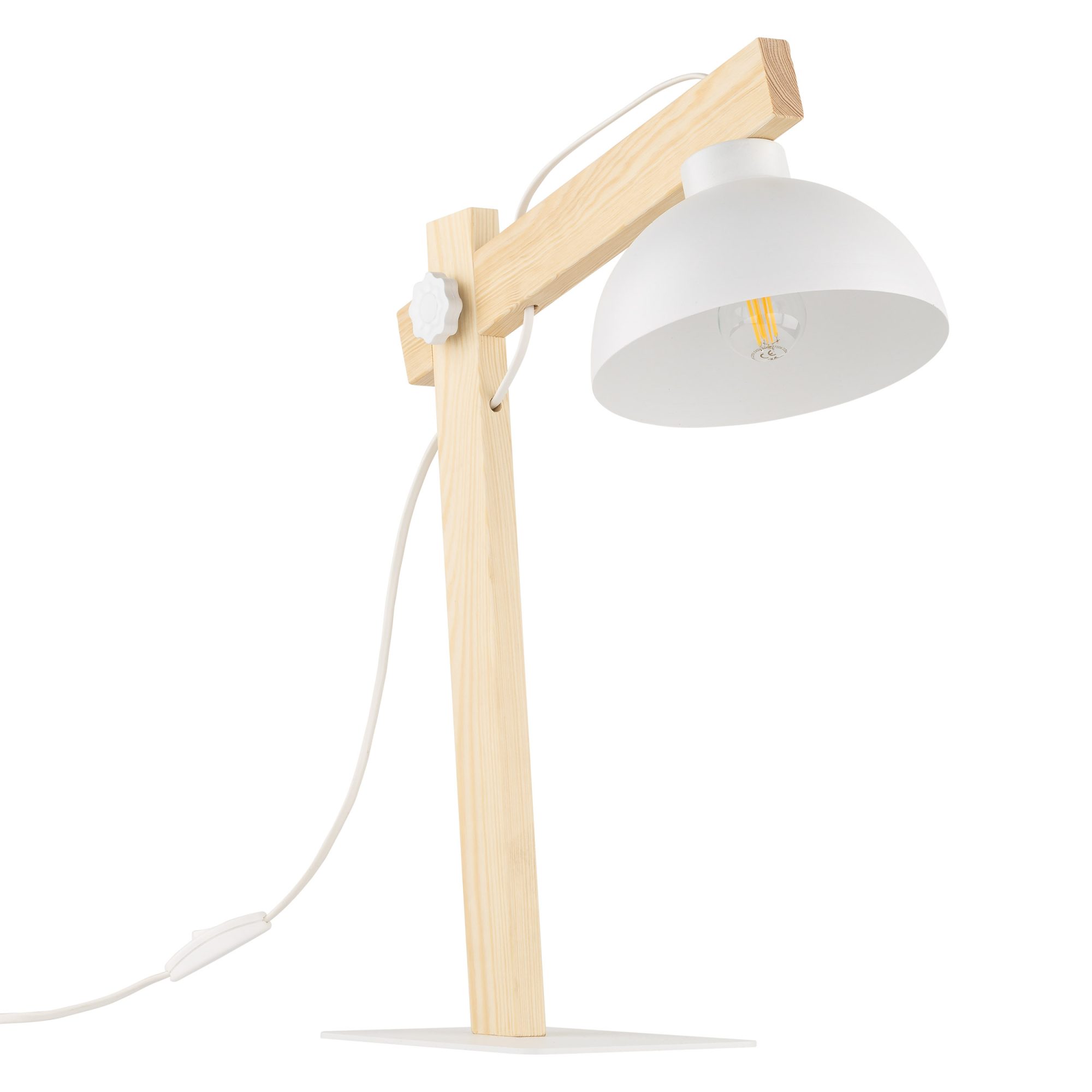 OSLO WHITE LAMPKA NOCNA - obrazek 8
