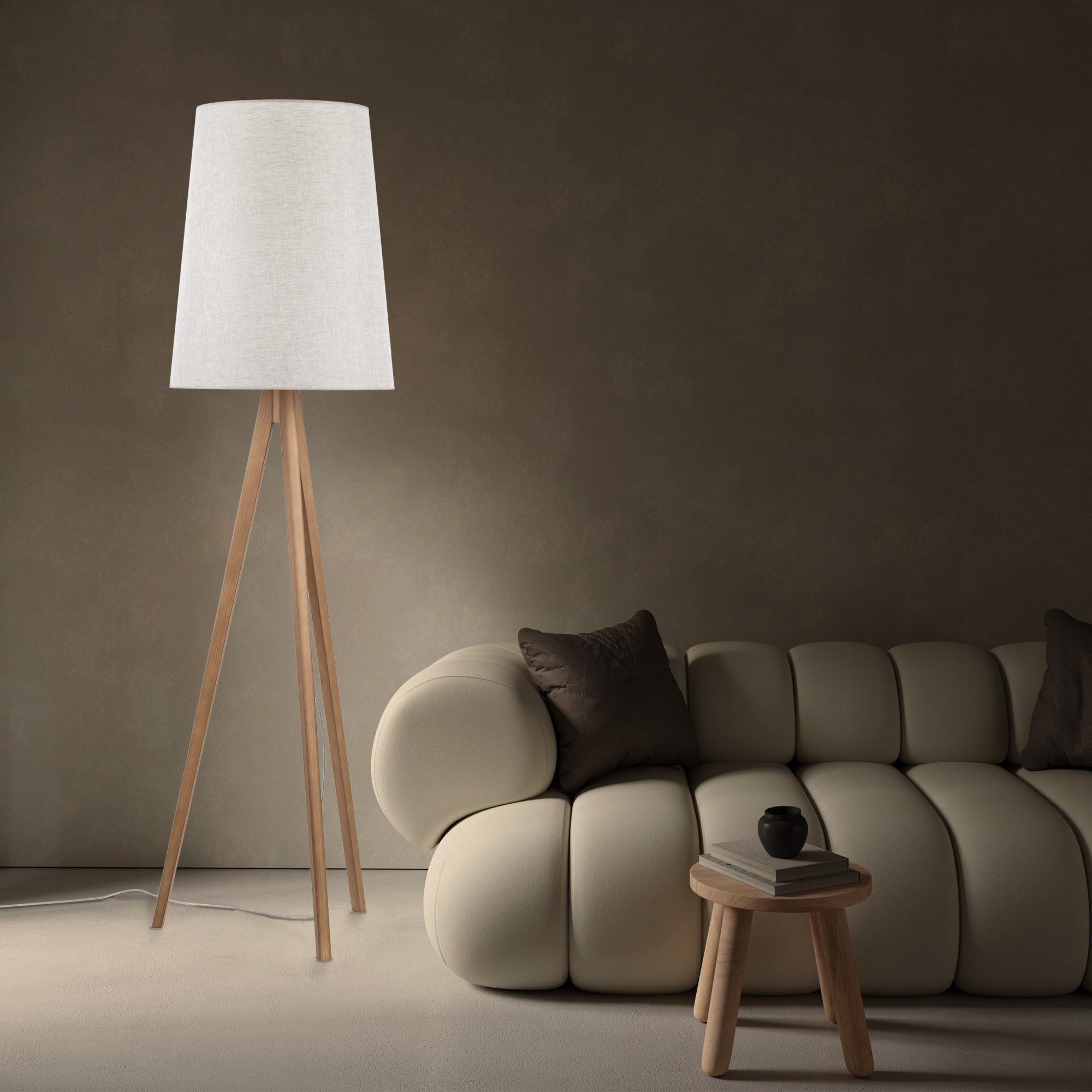 WALZ NATURE LAMPA PODŁOGOWA 1XE27 FSC 100 % SA-COC-006060 - obrazek 2