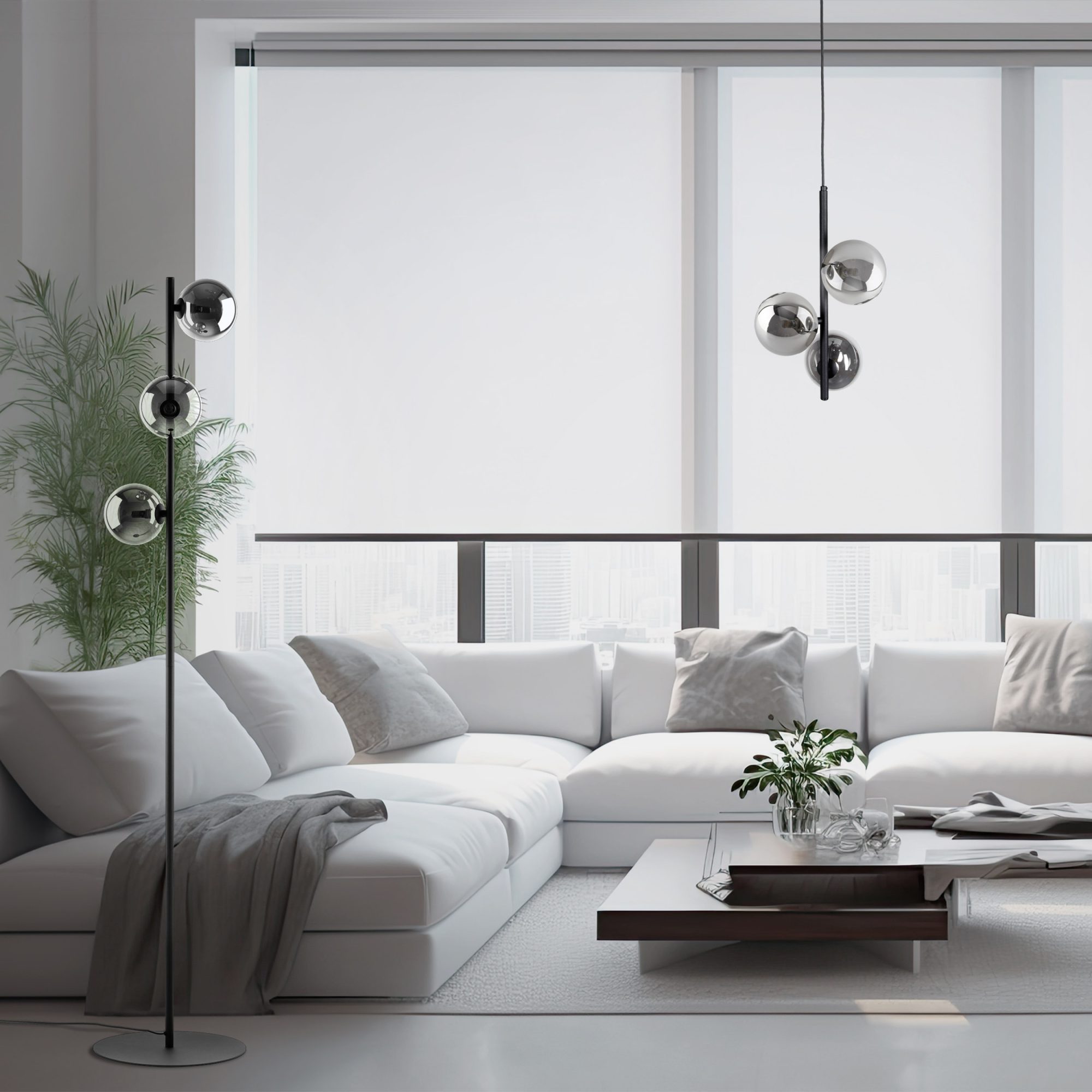 ESTERA BLACK LAMPA WISZĄCA 3 - obrazek 2