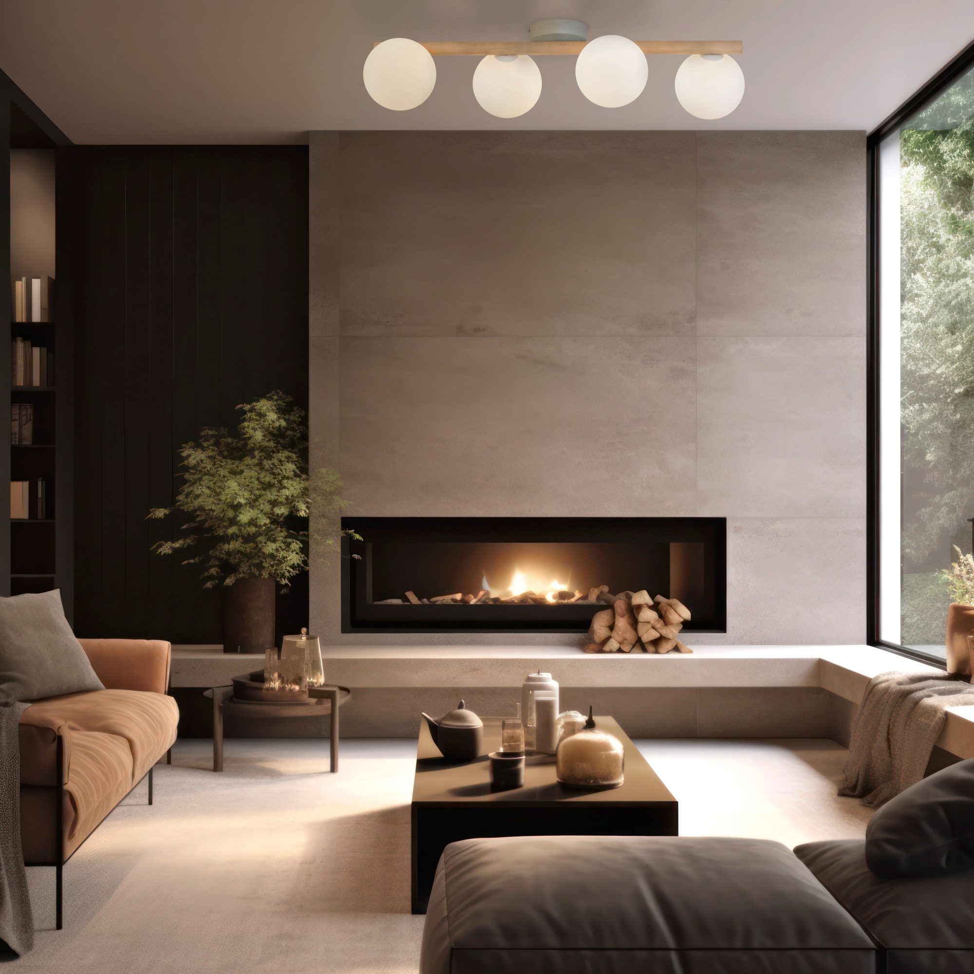 ESTERA WOOD LAMPA SUFITOWA 4 - obrazek 2