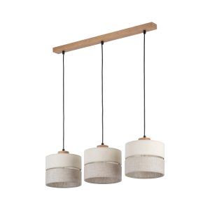 ECO LAMPA WISZĄCA 3 LISTWA