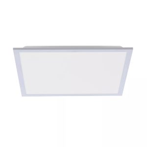 14755-21 FLAT LAMPA SUFITOWA SREBRNY