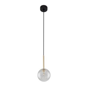 NILOS BLACK / GOLD LAMPA WISZACA 1