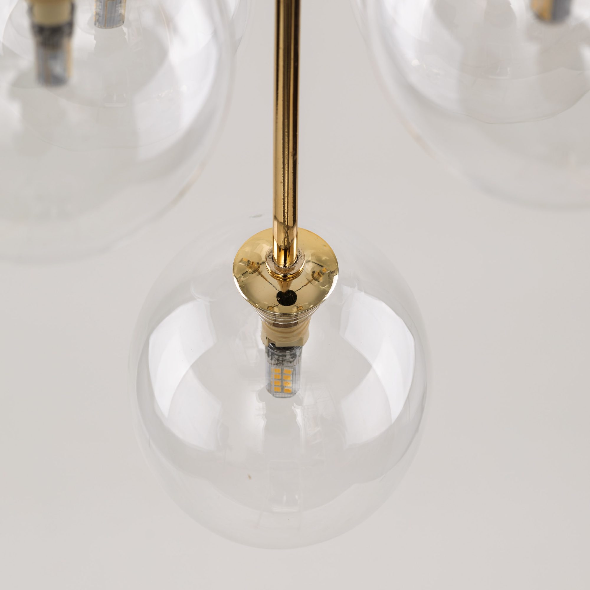 NILOS BLACK / GOLD LAMPA WISZĄCA 5 - obrazek 4