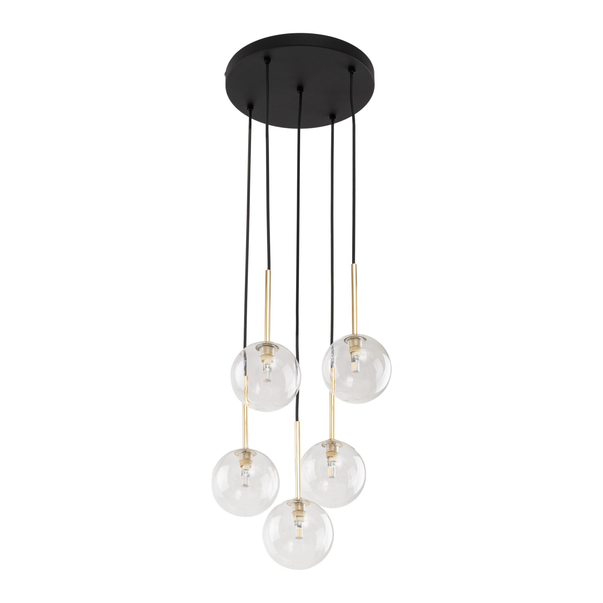 NILOS BLACK / GOLD LAMPA WISZĄCA 5 - obrazek 6