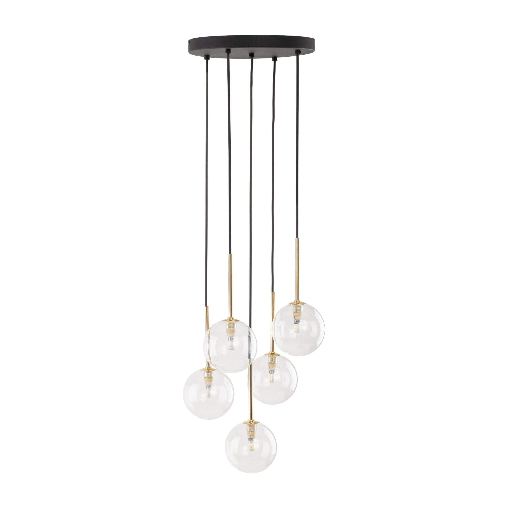 NILOS BLACK / GOLD LAMPA WISZĄCA 5 - obrazek 8