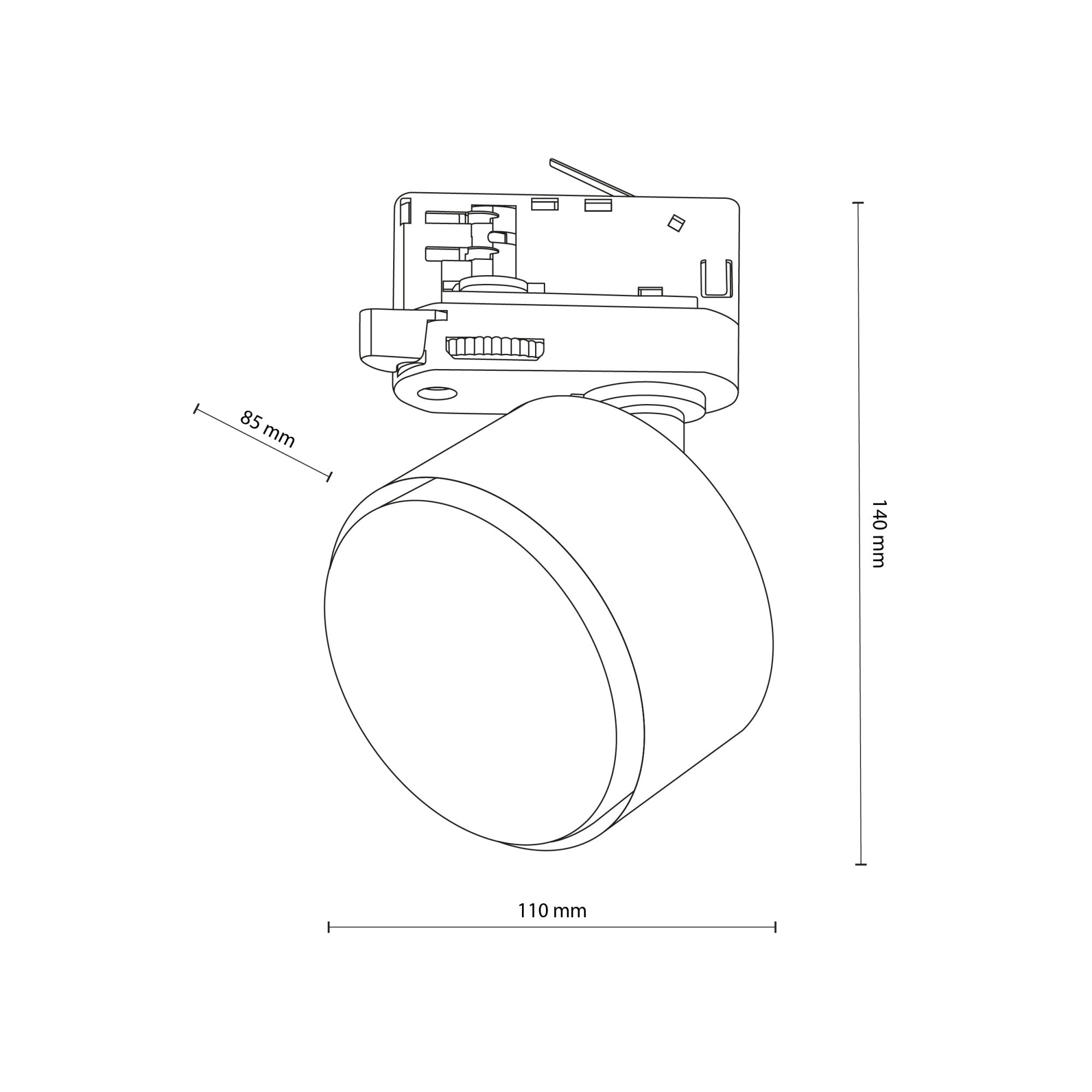 TRACER TRÓJOBWODOWY BLACK GX53 - obrazek 3