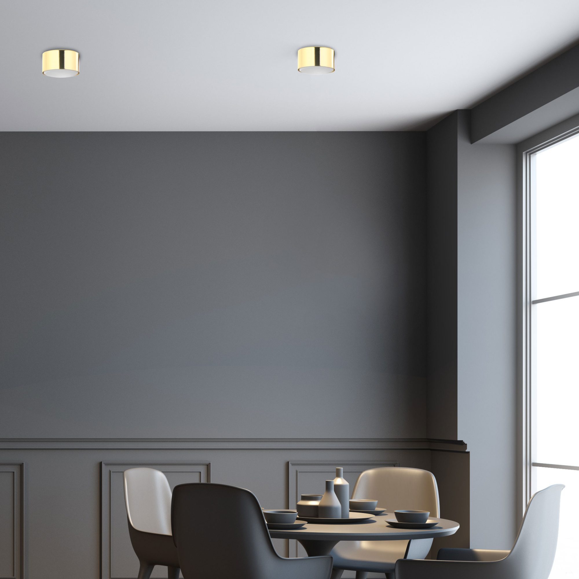 TOP GOLD LAMPA SUFITOWA 1 GX53 - obrazek 2