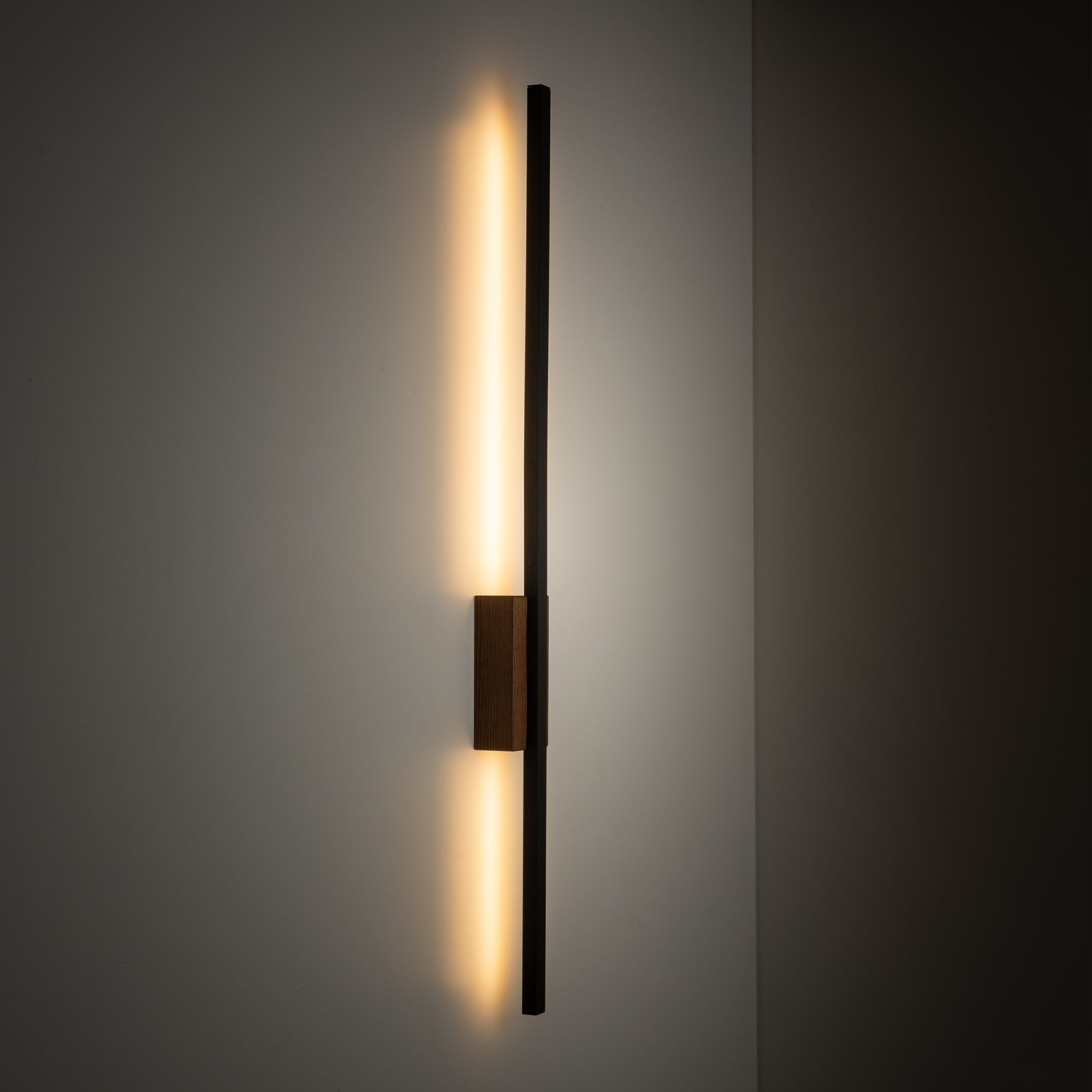 FLASH WOOD ORZECH KINKIET 1 LED M - obrazek 2