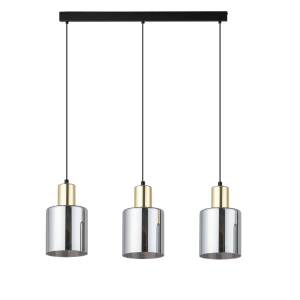 SIERRA GOLD LAMPA WISZĄCA 3  LISTWA