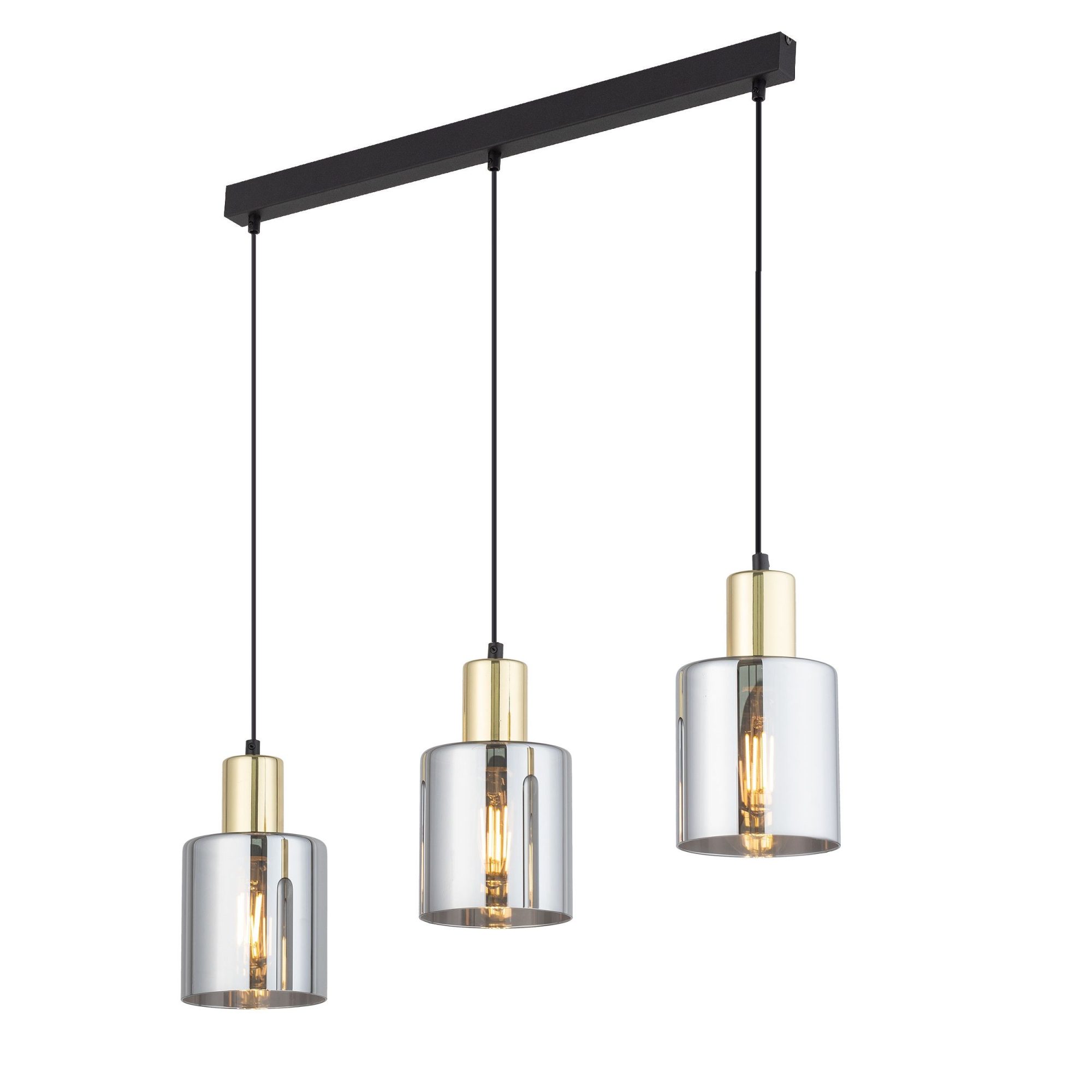 SIERRA GOLD LAMPA WISZĄCA 3 LISTWA - obrazek 3