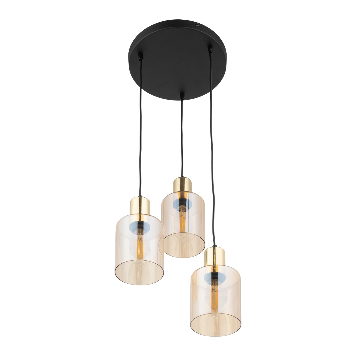 SIERRA GOLD AMBER LAMPA WISZĄCA 3 - obrazek 4