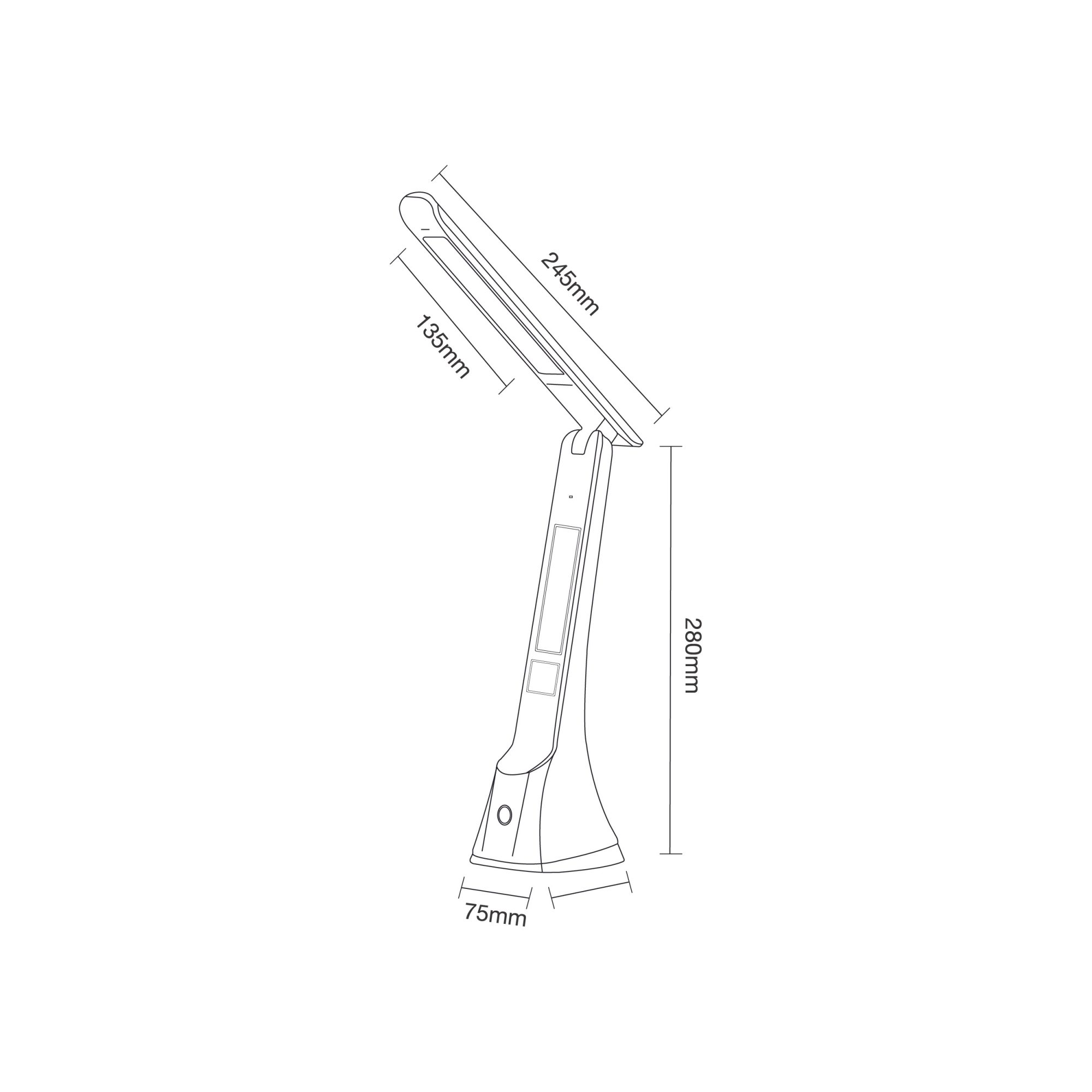 CRUZ WHITE LAMPA BIURKOWA LED 4W - obrazek 2