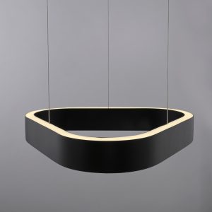 2689-18 Q-STRETTO LAMPA WISZĄCA CZARNA