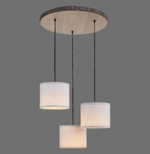 11236-79 BARK, LAMPA SUFITOWA DREWNO