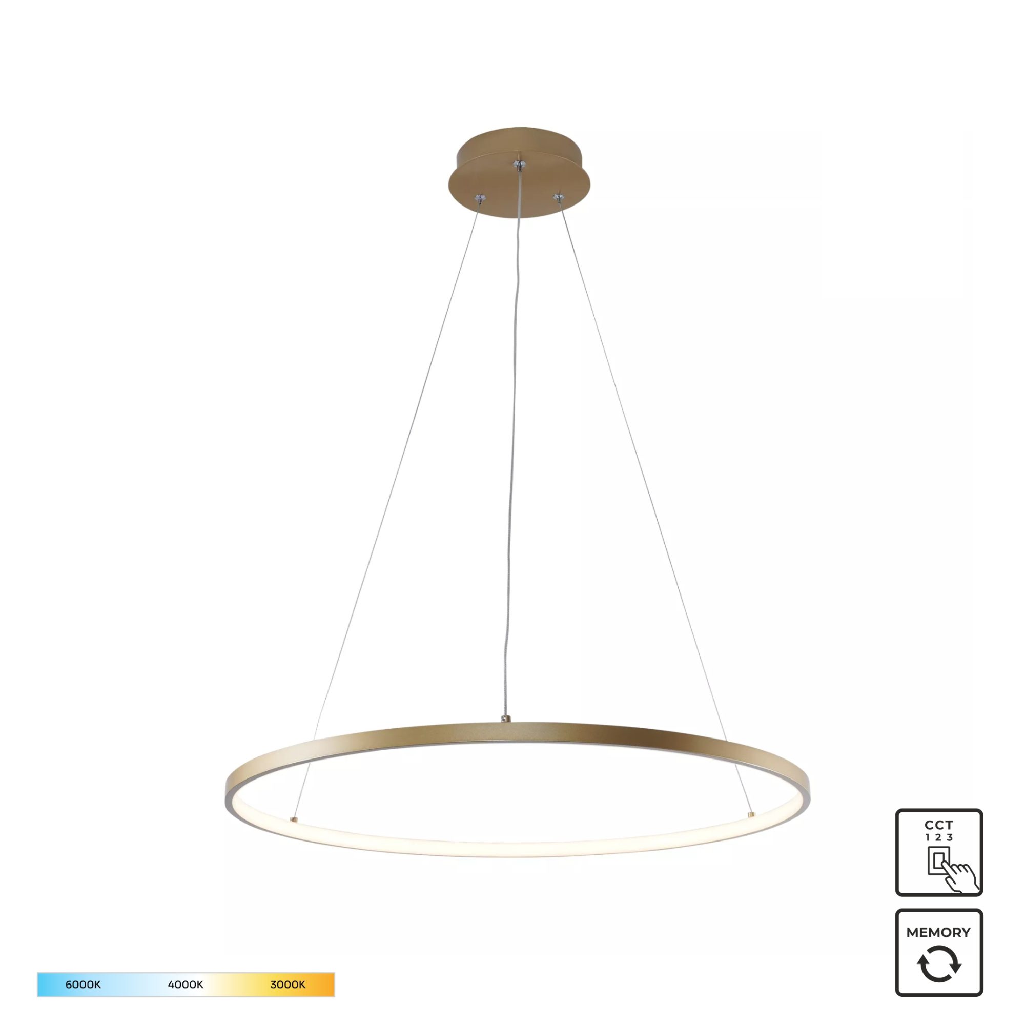 2023201-GD60 BRENO LAMPA WISZĄCA ZŁOTA/GOLD