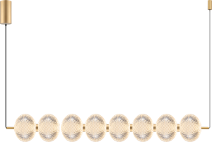 DU31359/50W GALATEA LAMPA WISZĄCA ZŁOTA/GOLD