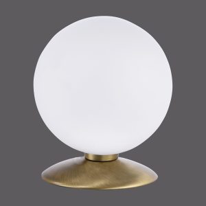 4013-11 BUBBA LAMPA STOŁOWA ANTYCZNY MOSIĄDZ