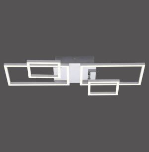14030-55 IVEN LAMPA SUFITOWA STALOWY