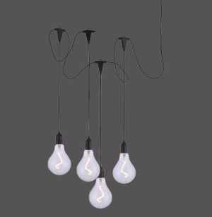 19094-18 ENNI LAMPA WISZĄCA CZARNY