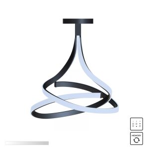 MX9932-2-3BD VISO LAMPA SUFITOWA CZARNA/BLACK