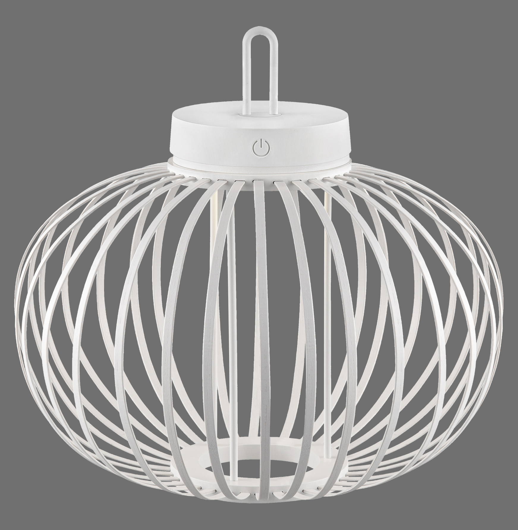 19304-16 AKUBA LAMPA STOŁOWA/ZEWNĘTRZNA BEZPRZEWODOWA BIAŁY