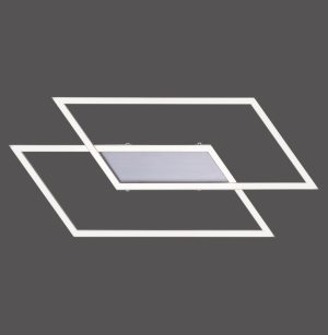 8192-55 INIGO LAMPA SUFITOWA STALOWY