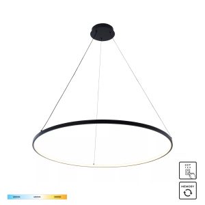 2023201-BK80 BRENO LAMPA WISZĄCA CZARNA/BLACK