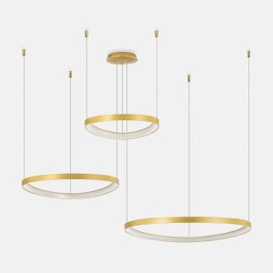 MS756090 LIRIA LAMPA WISZĄCA ZŁOTA/GOLD