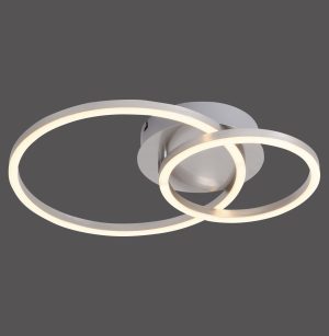14021-55 IVANKA LAMPA SUFITOWA STALOWY