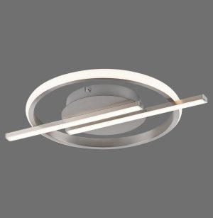 14130-55 KORSA LAMPA SUFITOWA SREBRNY