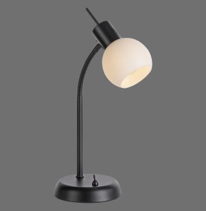 12156-18 LOKI LAMPA STOŁOWA CZARNY