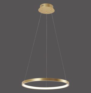 11522-12 CIRCLE LAMPA WISZĄCA ZŁOTY