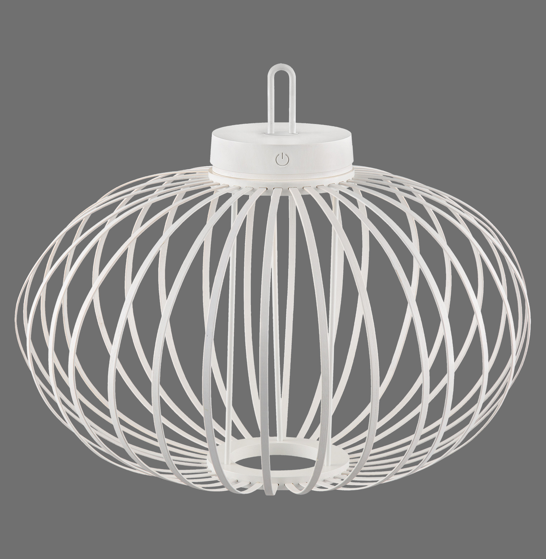 19305-16 AKUBA LAMPA STOŁOWA/ZEWNĘTRZNA BEZPRZEWODOWA BIAŁY