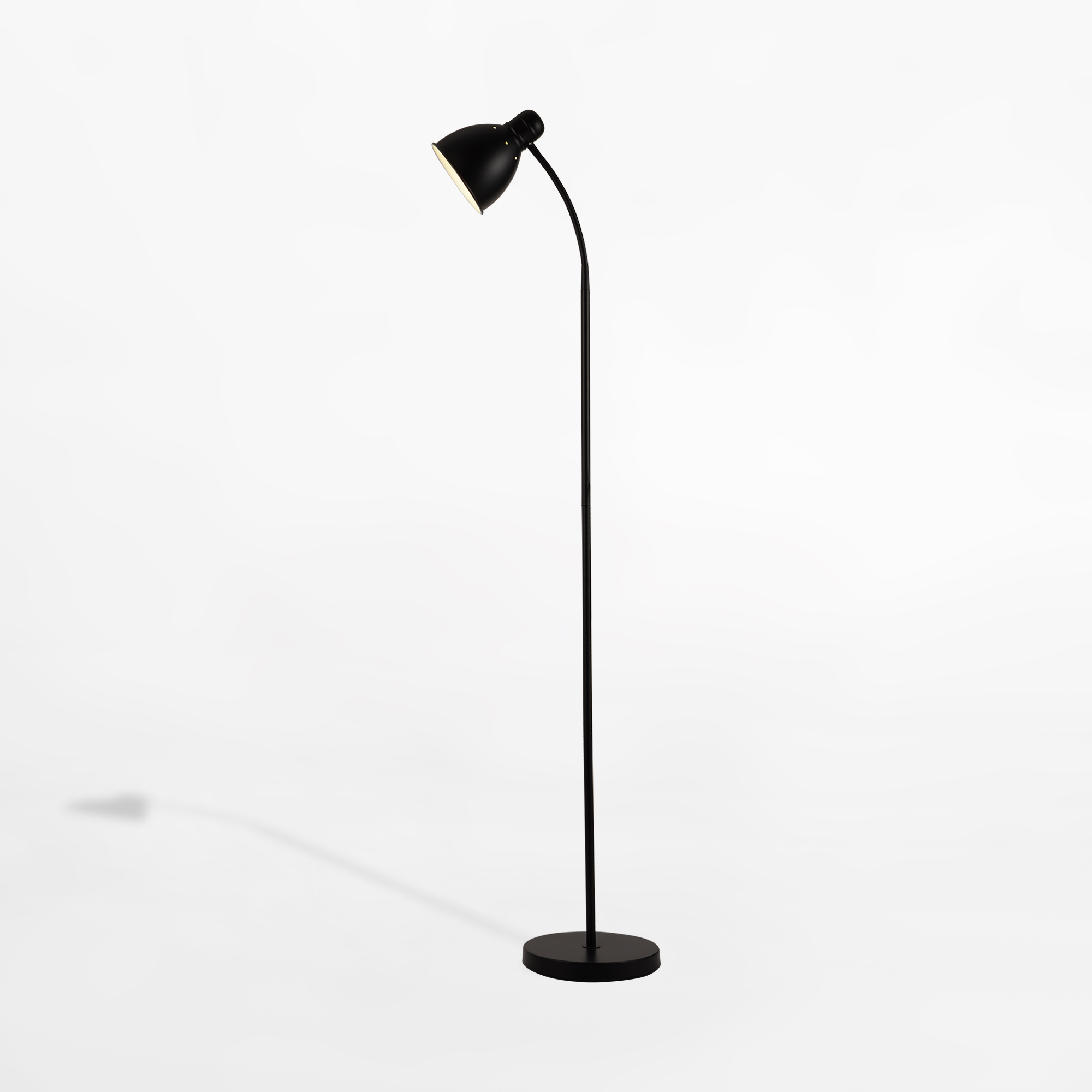 F4102-BK BOSCA LAMPA PODŁOGOWA CZARNA/BLACK
