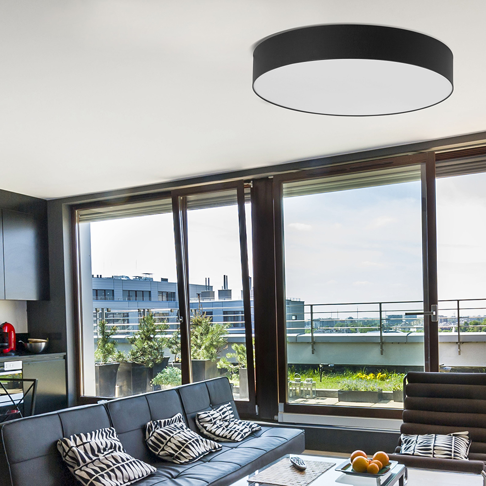 RONDO BEŻOWE LAMPA SUFITOWA 6 PŁ 780 - obrazek 2