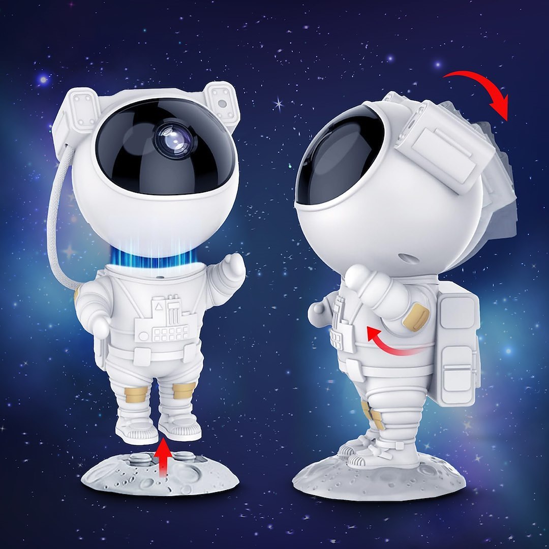 Astronauta Projektor Gwiazd Nieba Led - obrazek 5