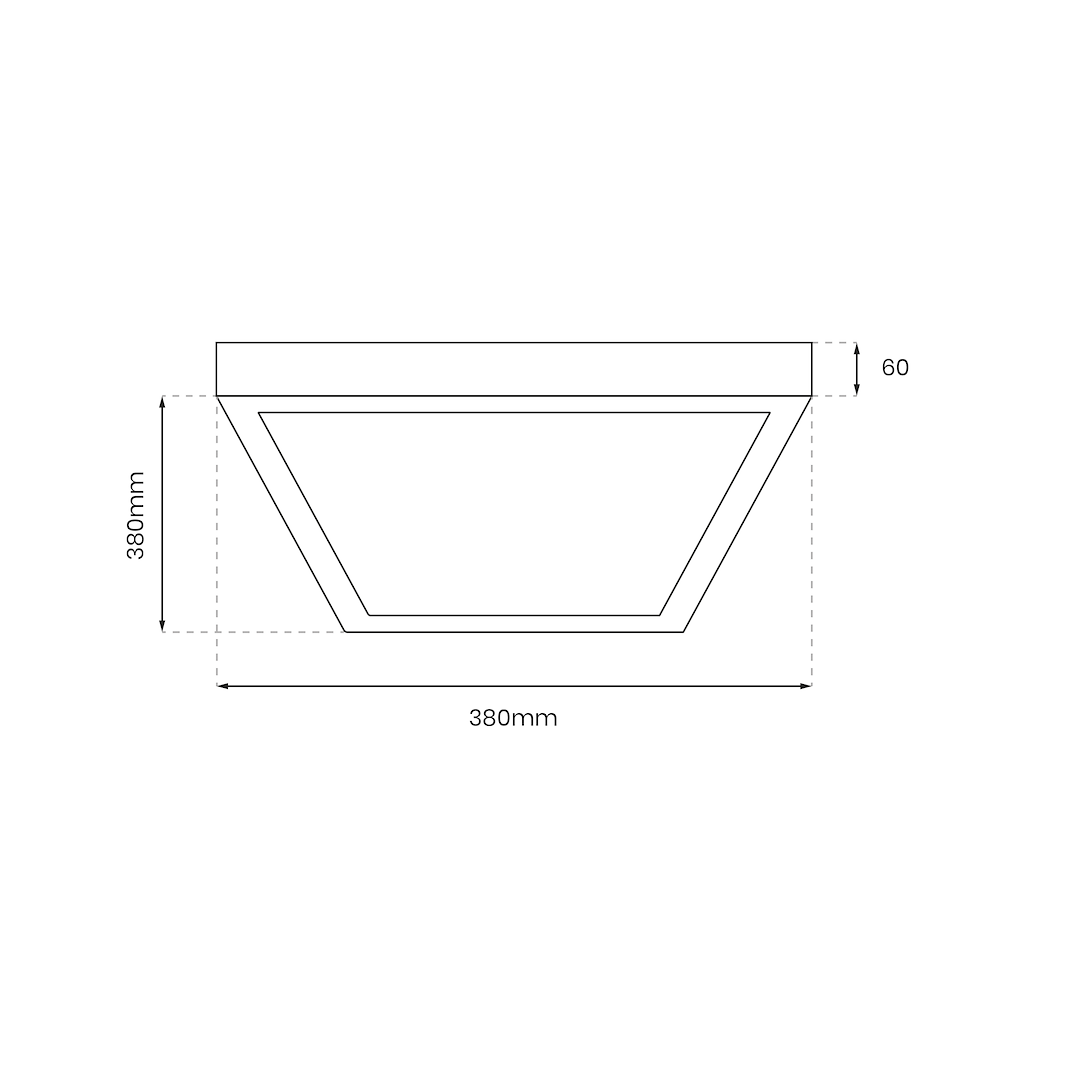Lampa Sufitowa Casilla 24W LED 4000K - obrazek 4