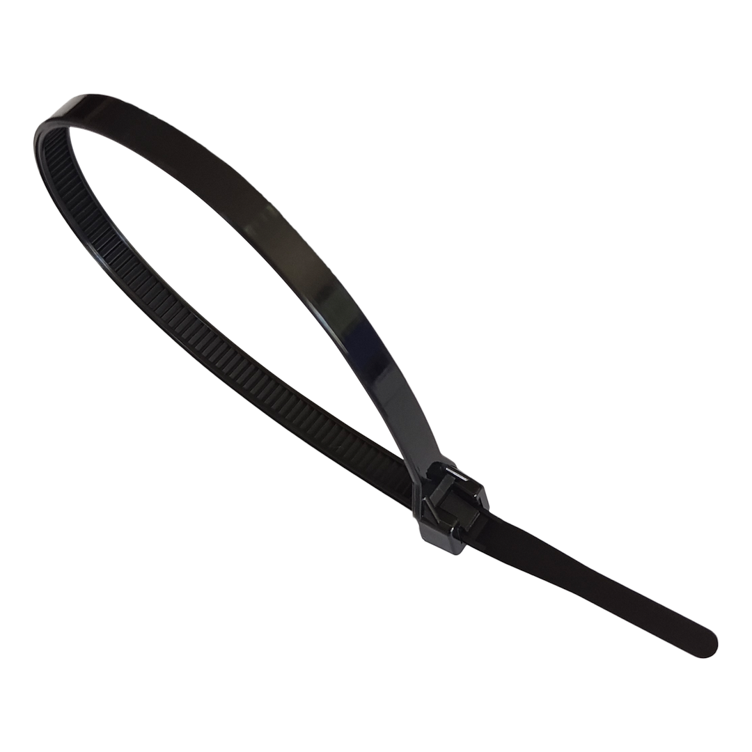 Opaska Zaciskowa 3.6x280mm Czarny - 100szt - obrazek 6