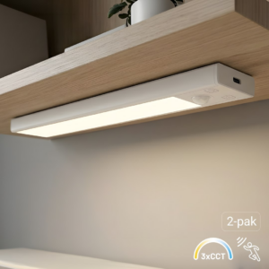 Lampka Podszafkowa Viro 3CCT 20cm Biały Dwupak