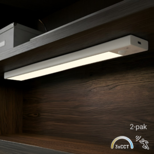 Lampka Podszafkowa Viro 3CCT 30cm Biały Dwupak
