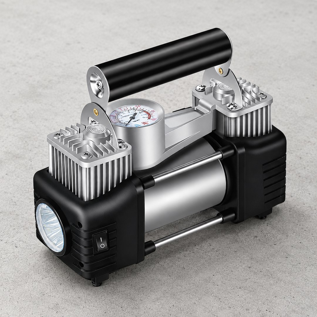 Kompresor samochodowy 12V + torba
