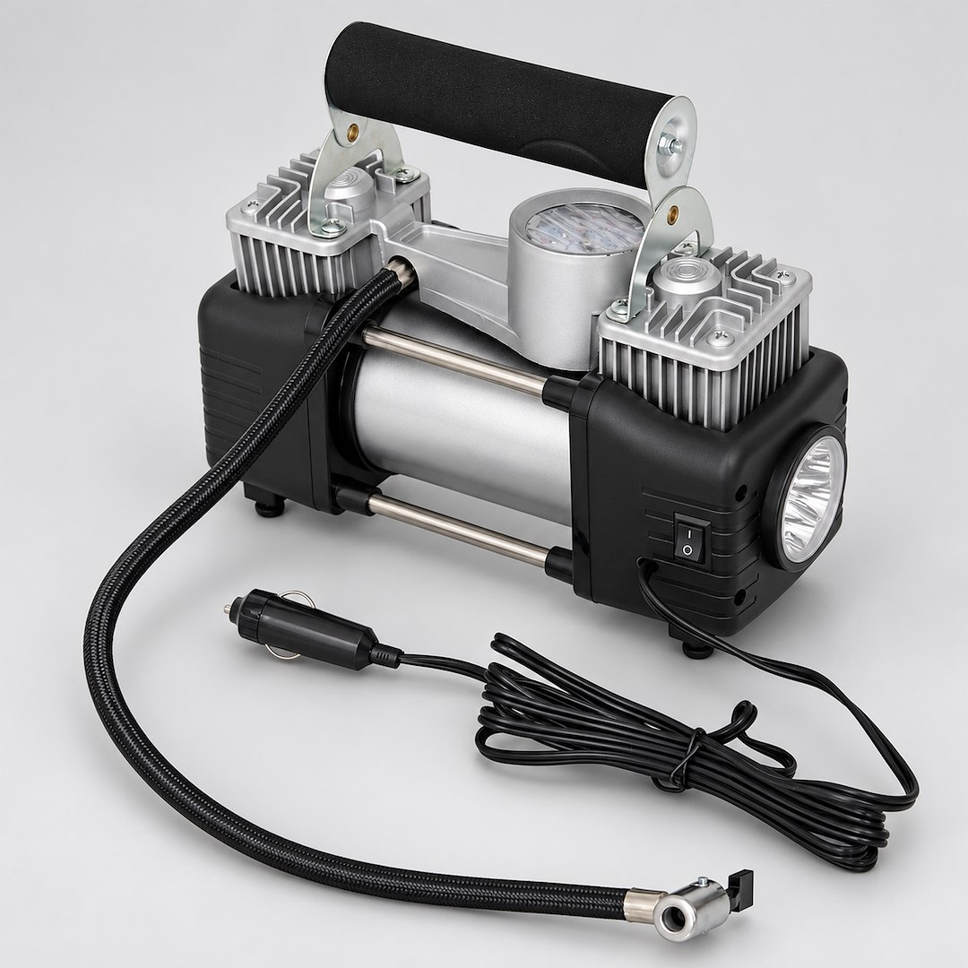 Kompresor samochodowy 12V + torba