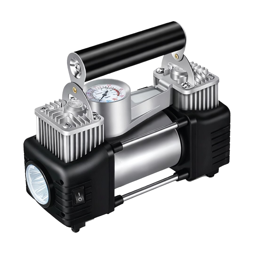 Kompresor samochodowy 12V + torba - obrazek 2