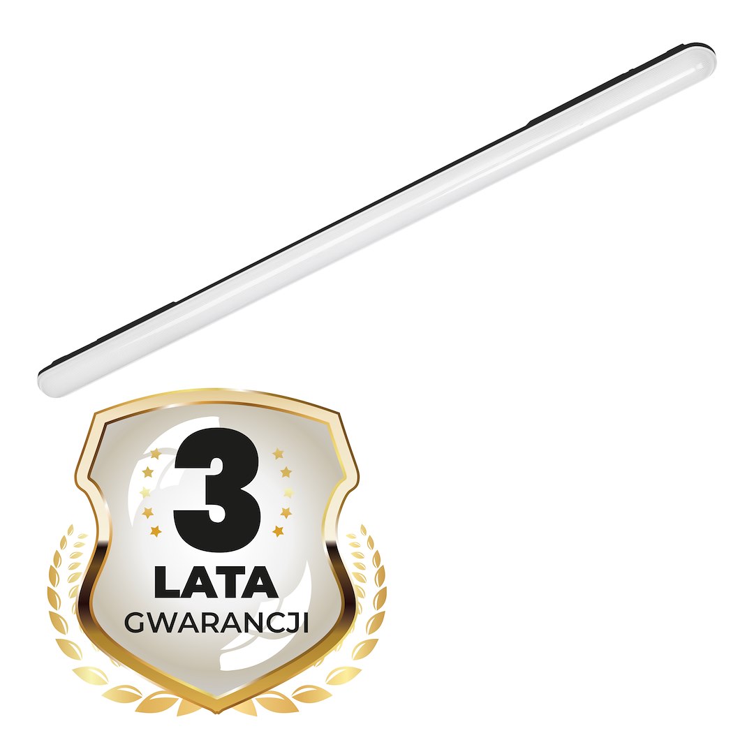 Oprawa Hermetyczna Led Gin BLACK 36W 120cm 3600lm 4000K IP65
