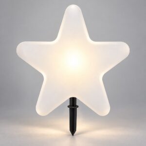 Gwiazda Ogrodowa Star 50cm 1xE27 IP44 Biały