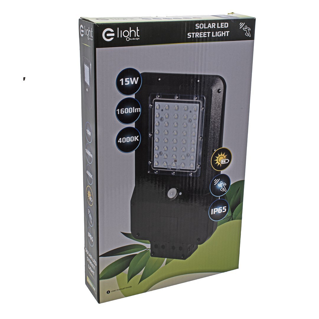 Lampa Solarna Street 15W 4000K - obrazek 9