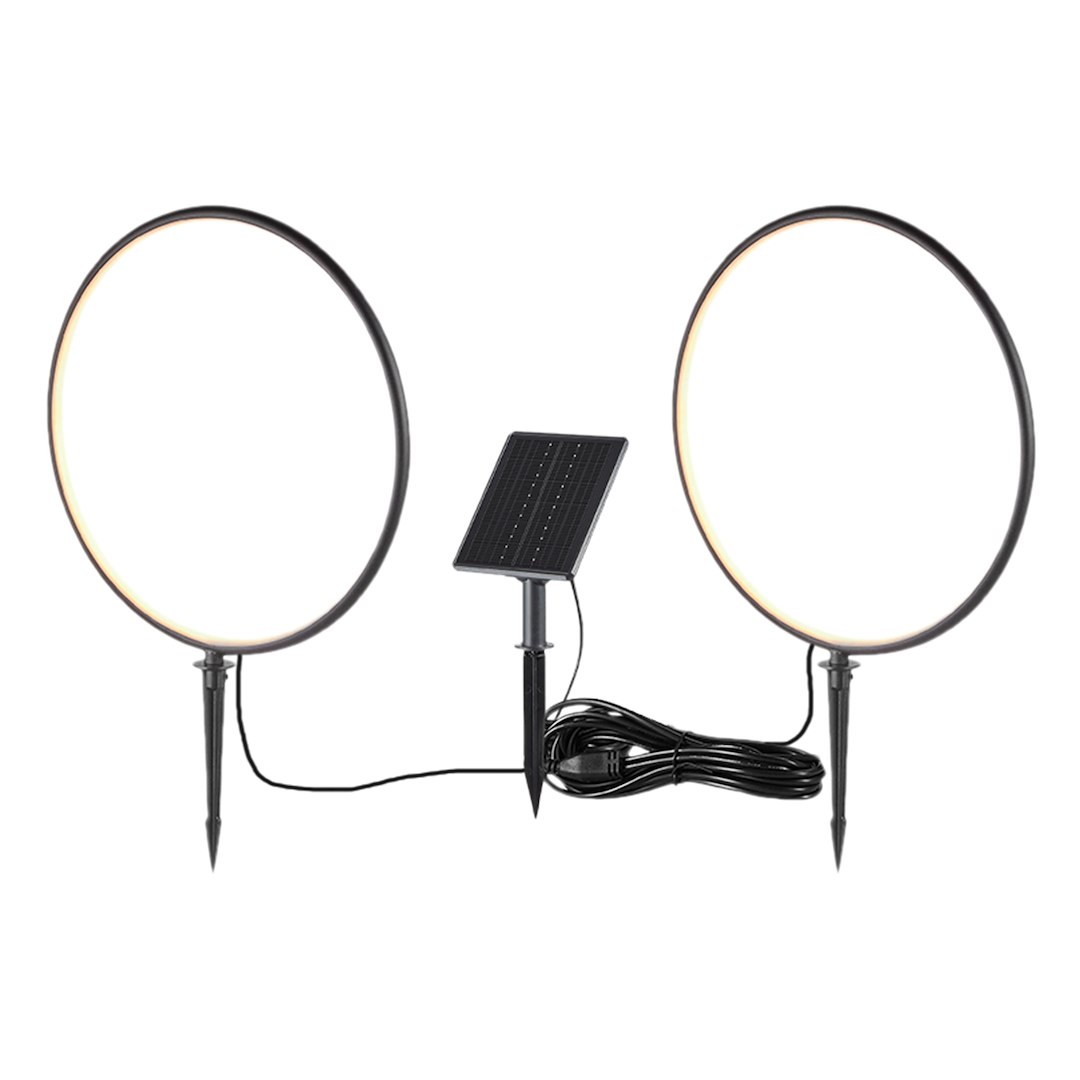 Lampa Solarna Rings 2x1,5W 2x25lm 3000K - obrazek 11